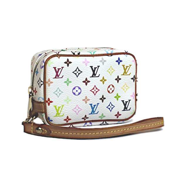 ルイヴィトン LOUIS VUITTON モノグラム マルチカラー ホワイト 白